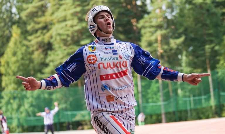 Kuva: Antti Haapasalo / Olli Heikkala on päässyt tuulettamaan tuotuja juoksuja jo 64 kertaa tällä kaudella.